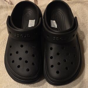 CROCS Black Women's Slippers